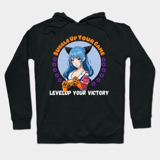 Gamer girl Who loves Soft drinks Hoodie